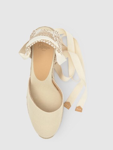 Castañer Espadrilles 'Carina' in Beige