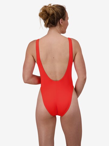 Nike Swim Sportbadeanzug 'SNEAKERKINI' in Orange