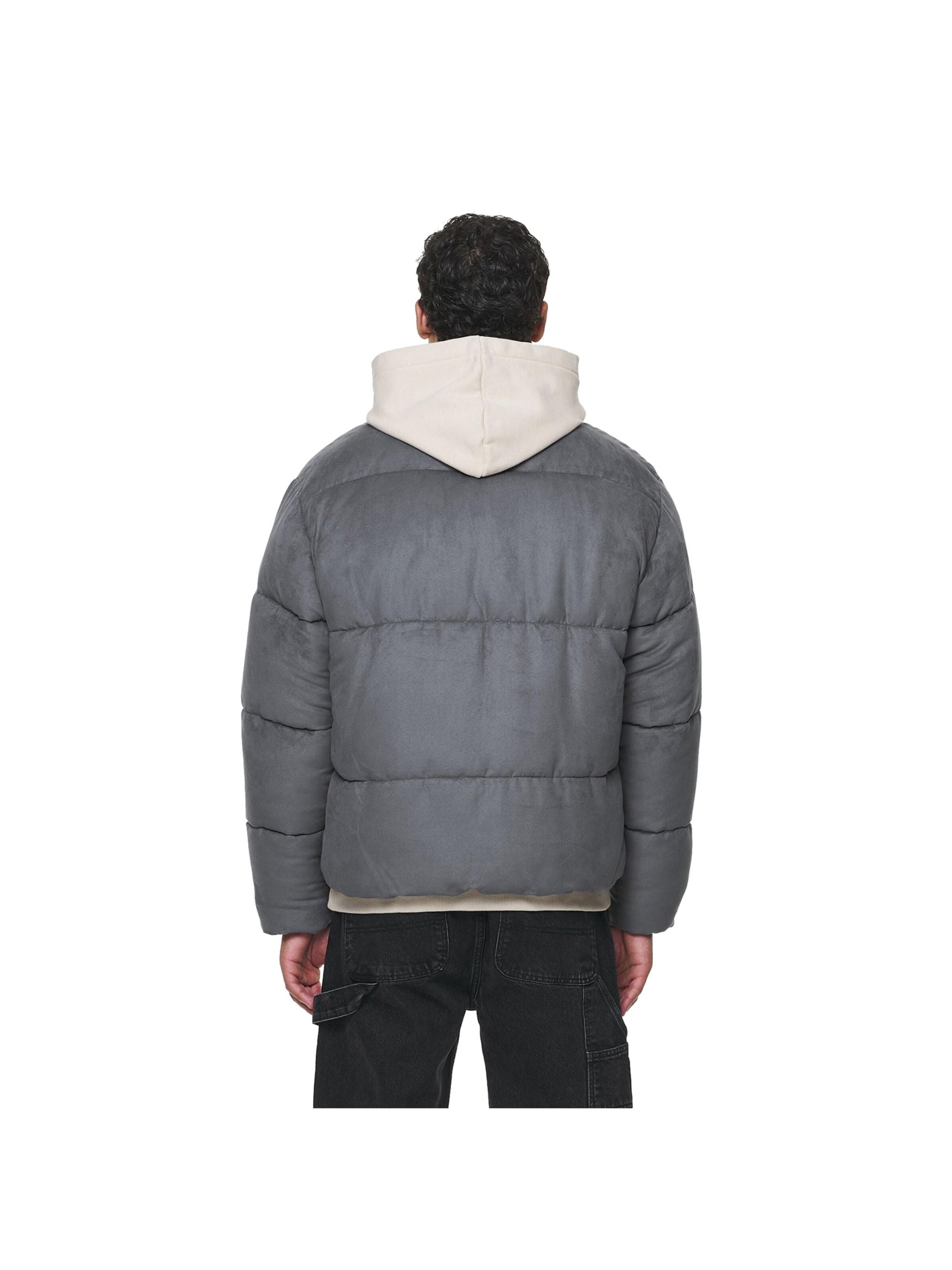 Pegador Winter Jacket 'Neum Suede' in Grey