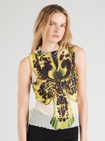 Haut TOPSHOP en jaune : devant
