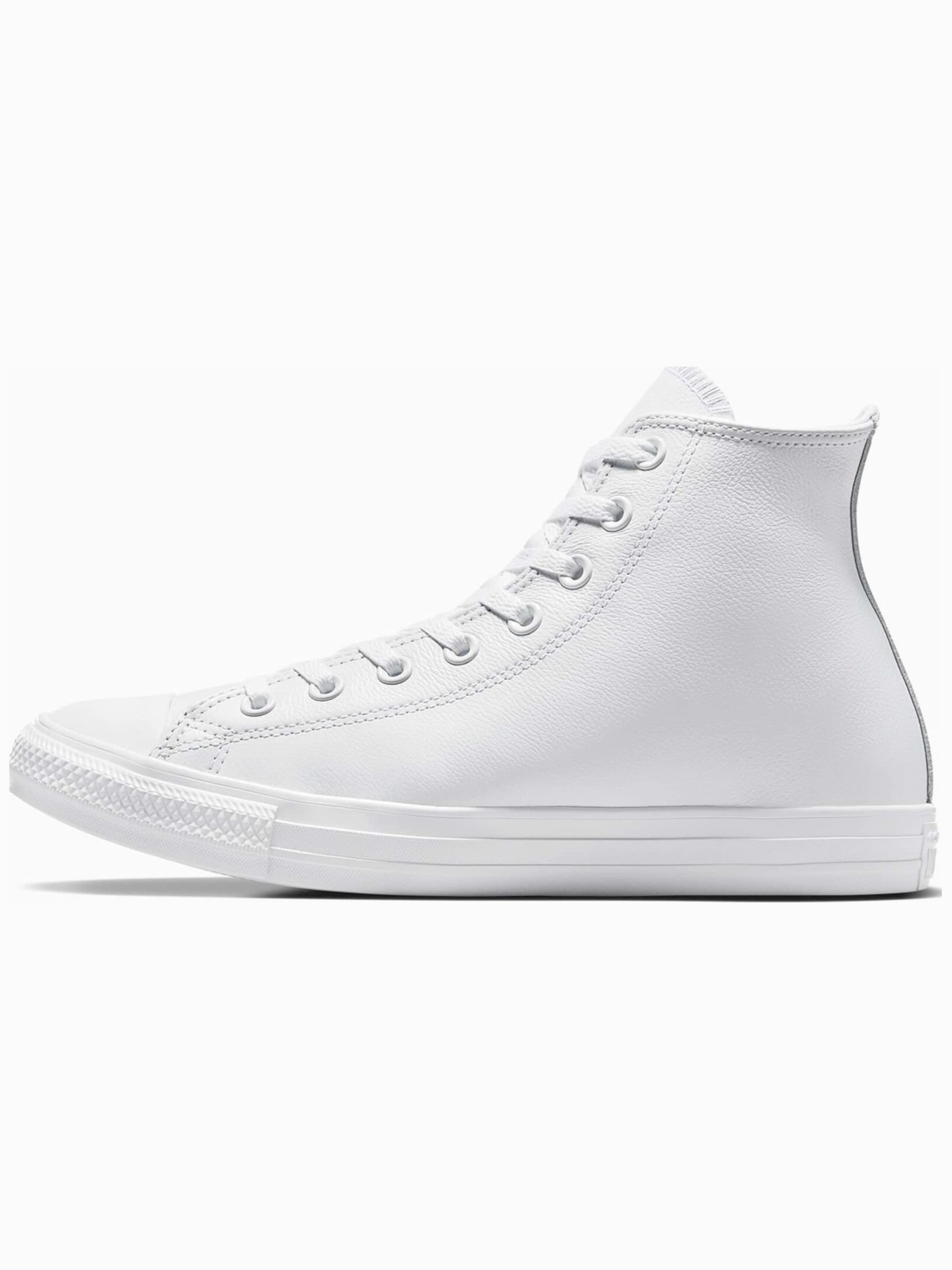 Sneaker alta 'Converse Chuck Taylor All Star Leather' di CONVERSE in bianco