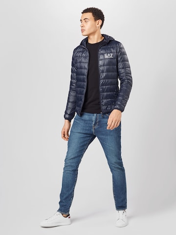 EA7 Emporio Armani - Chaqueta de invierno en azul