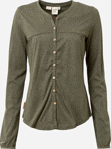 Ragwear Blouse 'ZOFKA' in Green: front