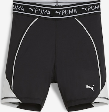 PUMA Skinny Shorts 'TRAIN STRONG 5' in Schwarz: predná strana