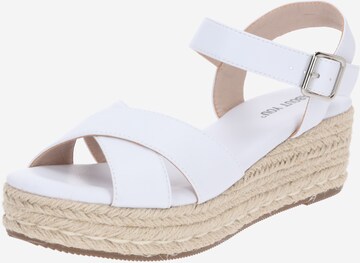 ABOUT YOU Sandal 'Nadine' i vit: framsida