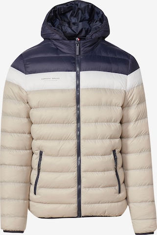 KOROSHI Between-season jacket in Beige: front