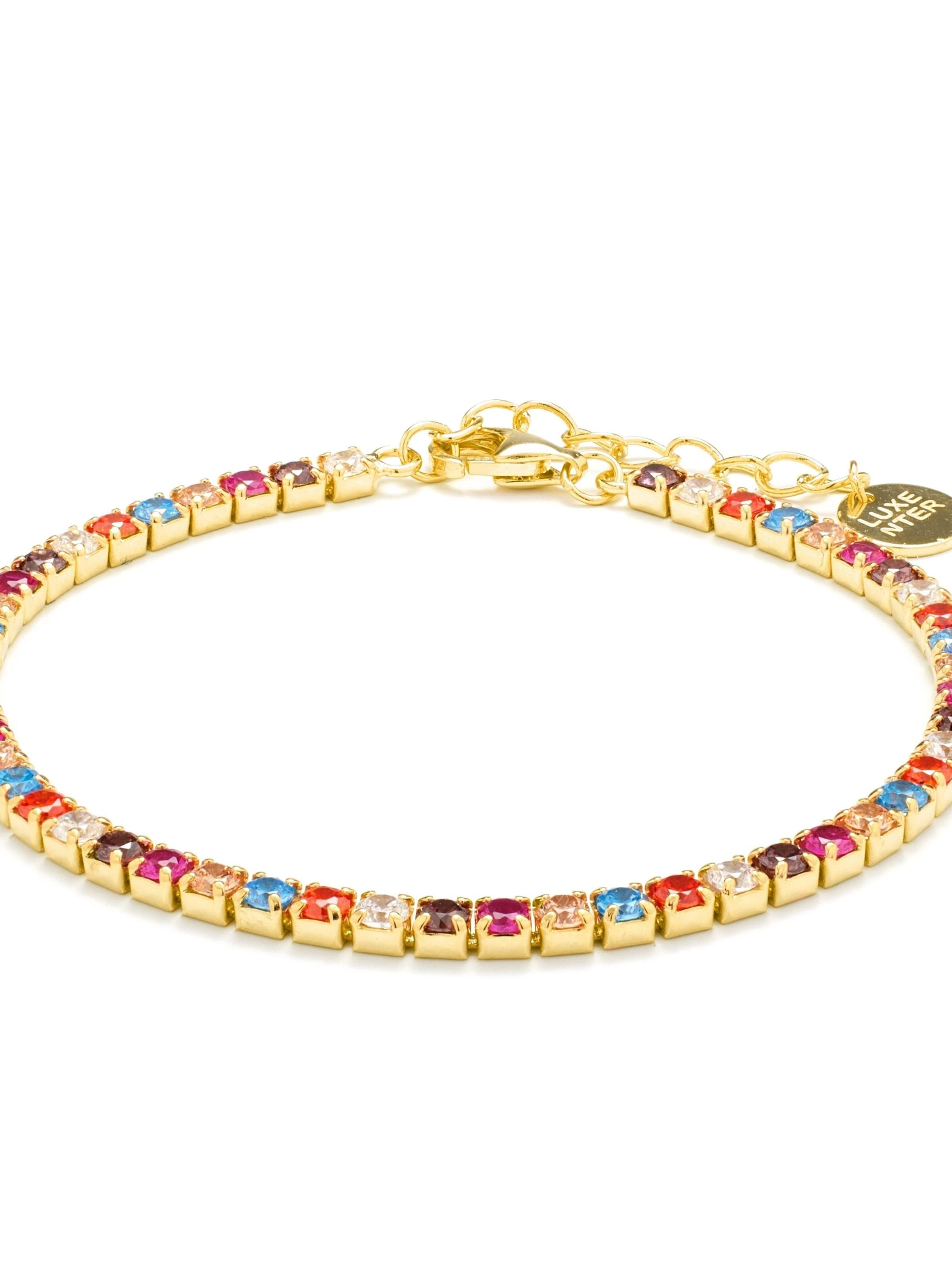 Luxenter Armband 'Tahu' i guld: framsida