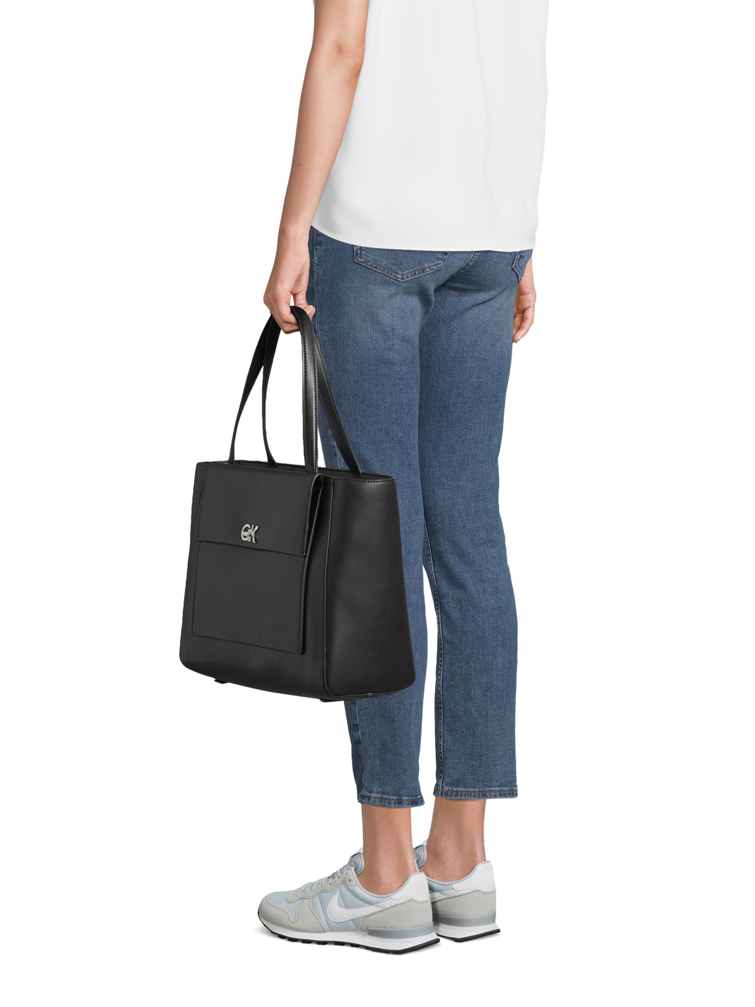 Calvin Klein Shopper in Schwarz
