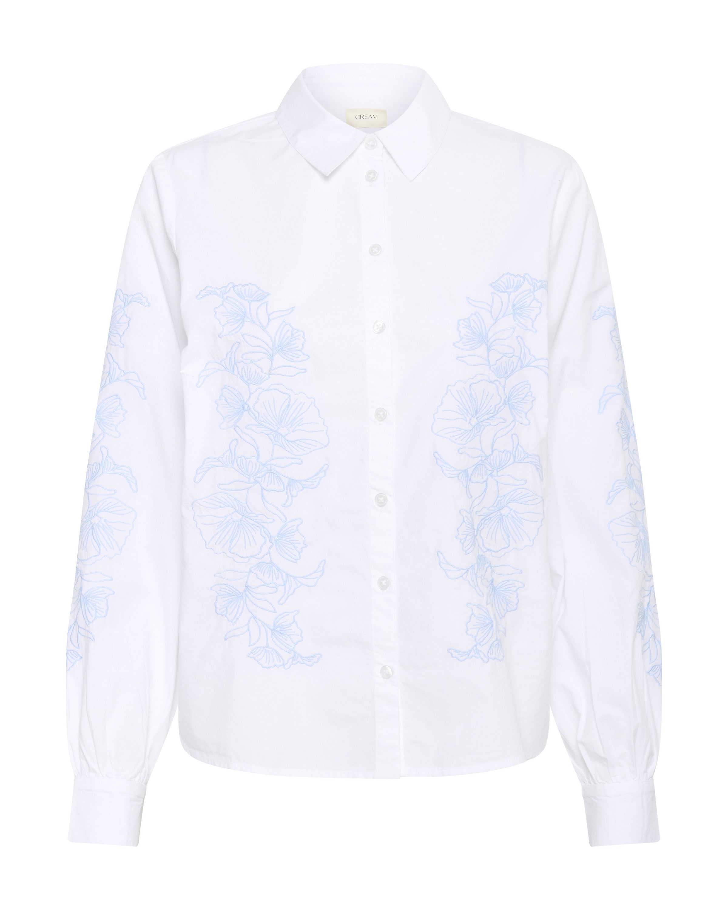 Cream Bluse i hvid: forside