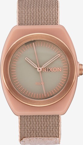 Nixon Analog Watch in Pink: front