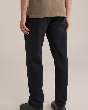 Coupe slim Pantalon chino WE Fashion en noir