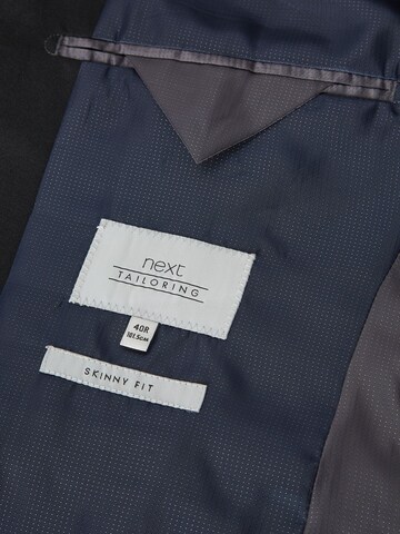 Next Slim Fit Jakke i sort