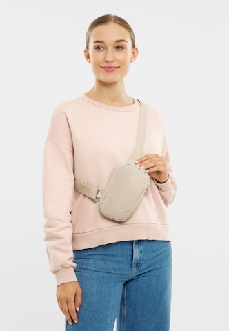 LARKSON Axelremsväska 'Nils' i beige: framsida