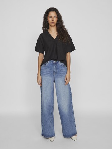 VILA Bluse i sort