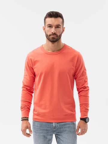 Ombre Sweatshirt 'B1153' in Oranje: voorkant