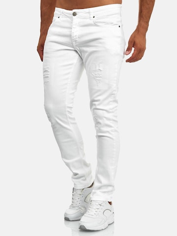 Tazzio Slimfit Jeans '16525' in Weiß