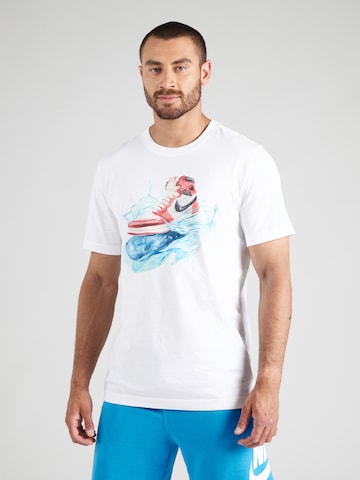 Jordan Shirt 'FLT ESS' in White: front