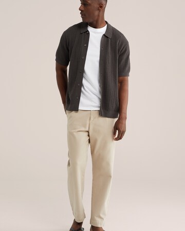WE Fashion Regular fit Πουκάμισο σε πράσινο