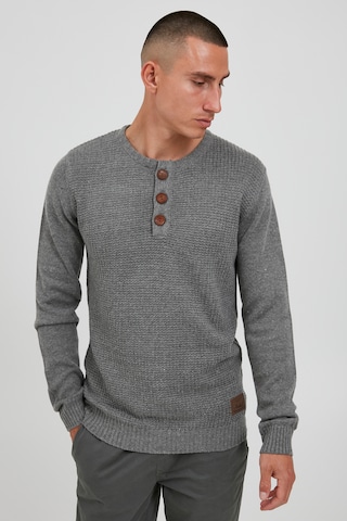 !Solid Sweater 'Terrance' in Grey: front