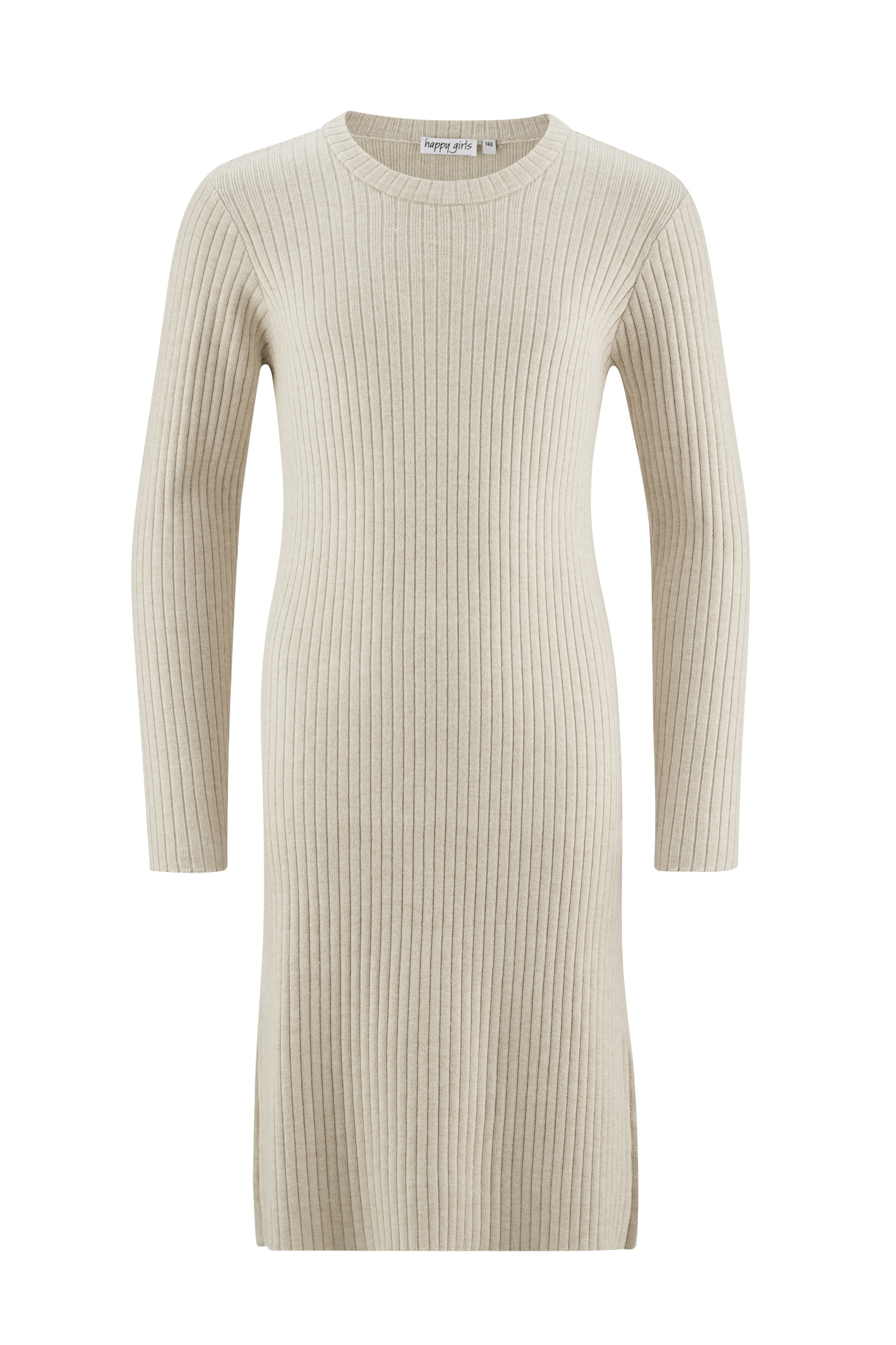 happy girls - Vestido en beige: frente