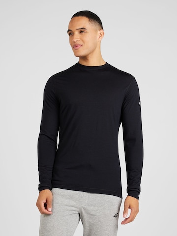 super.natural Performance Shirt 'TUNDRA' in Black: front