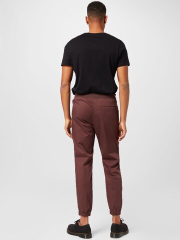 Abercrombie & Fitch Tapered Broek in Bruin