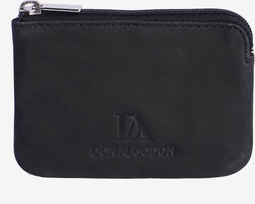Don Algodon - Cartera 'Monedero para hombre Bruno de piel con protección RFID' en negro: frente