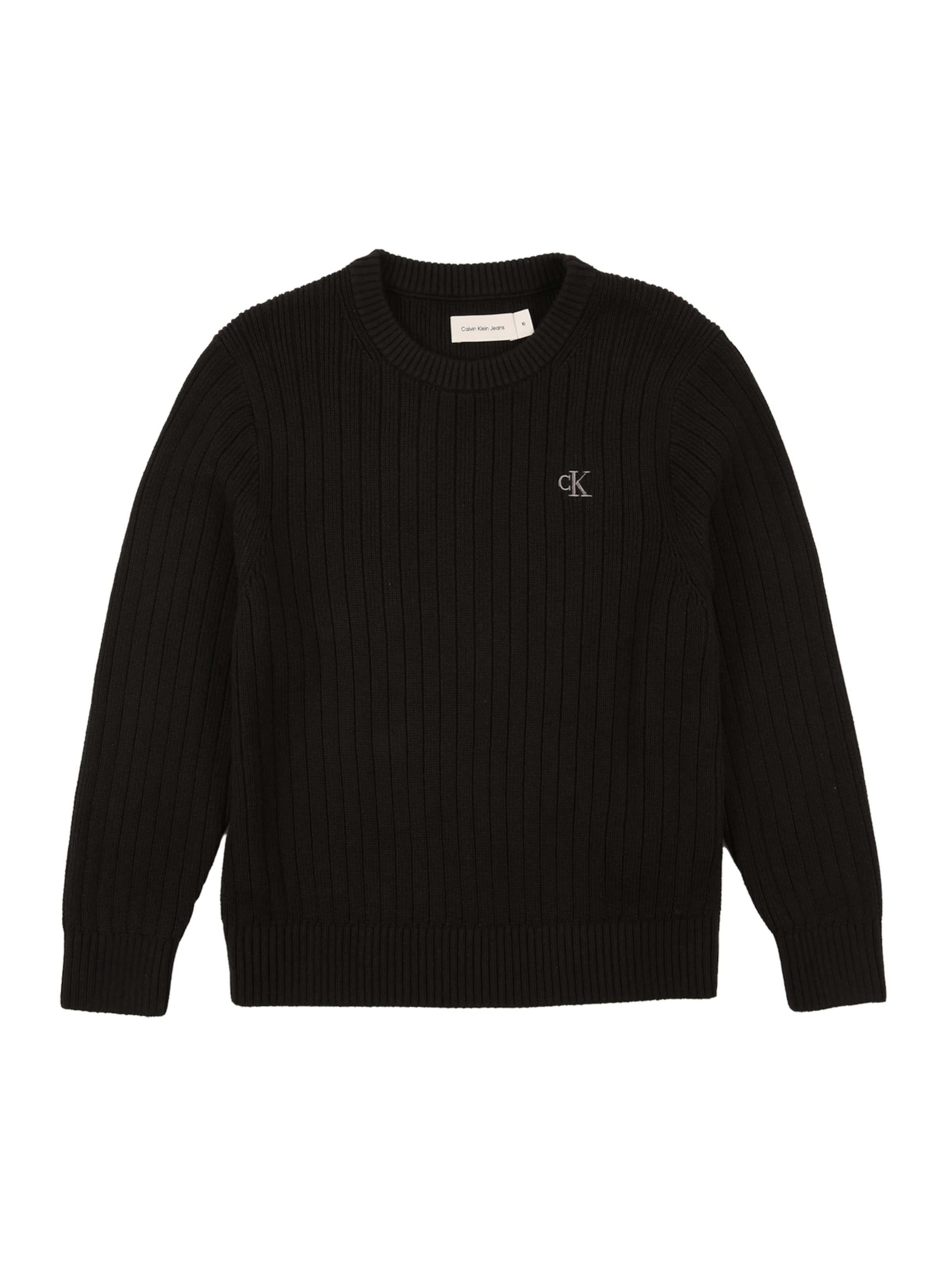 Calvin Klein Jeans Pulóver - fekete: elől