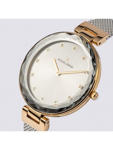 Jacques Lemans Analoguhr in Silber