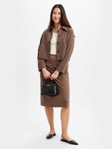 Someday Skirt ' Ovelou ' in Brown