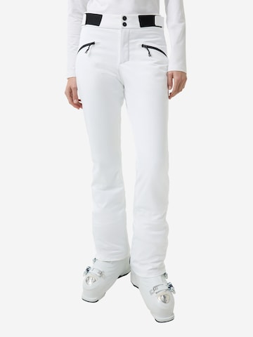 Bogner Fire + Ice Regular Outdoor Pants 'Nessa' in White: front