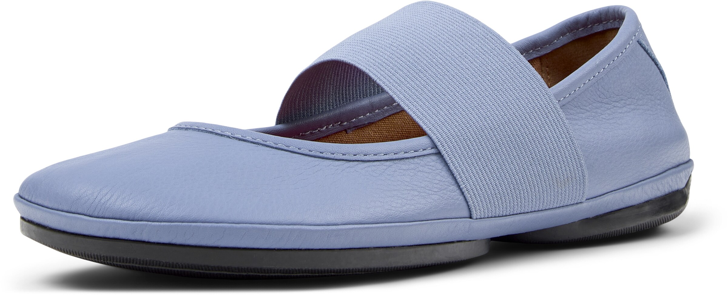 Ballerina con cinturino 'Right Nina' di CAMPER in blu: frontale