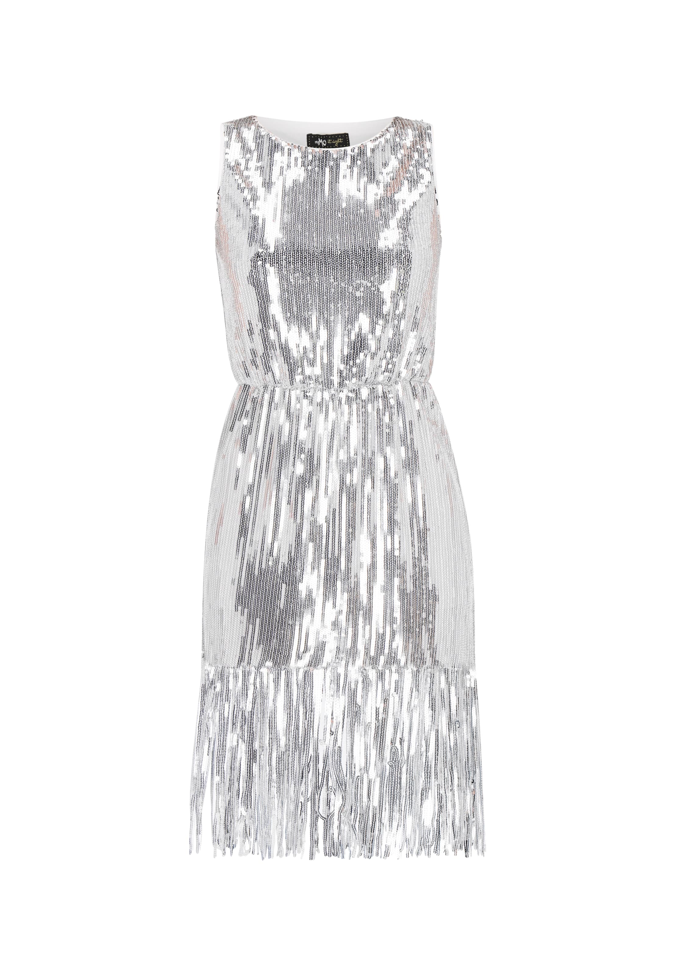 myMo at night - Vestido de cocktail em prata: frente