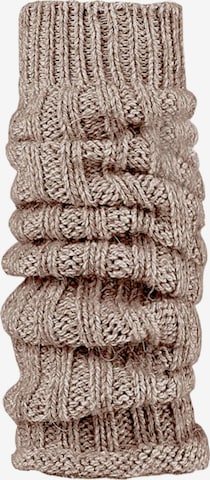 HomeOfSocks Leg Warmers 'S-208' in Grey: front