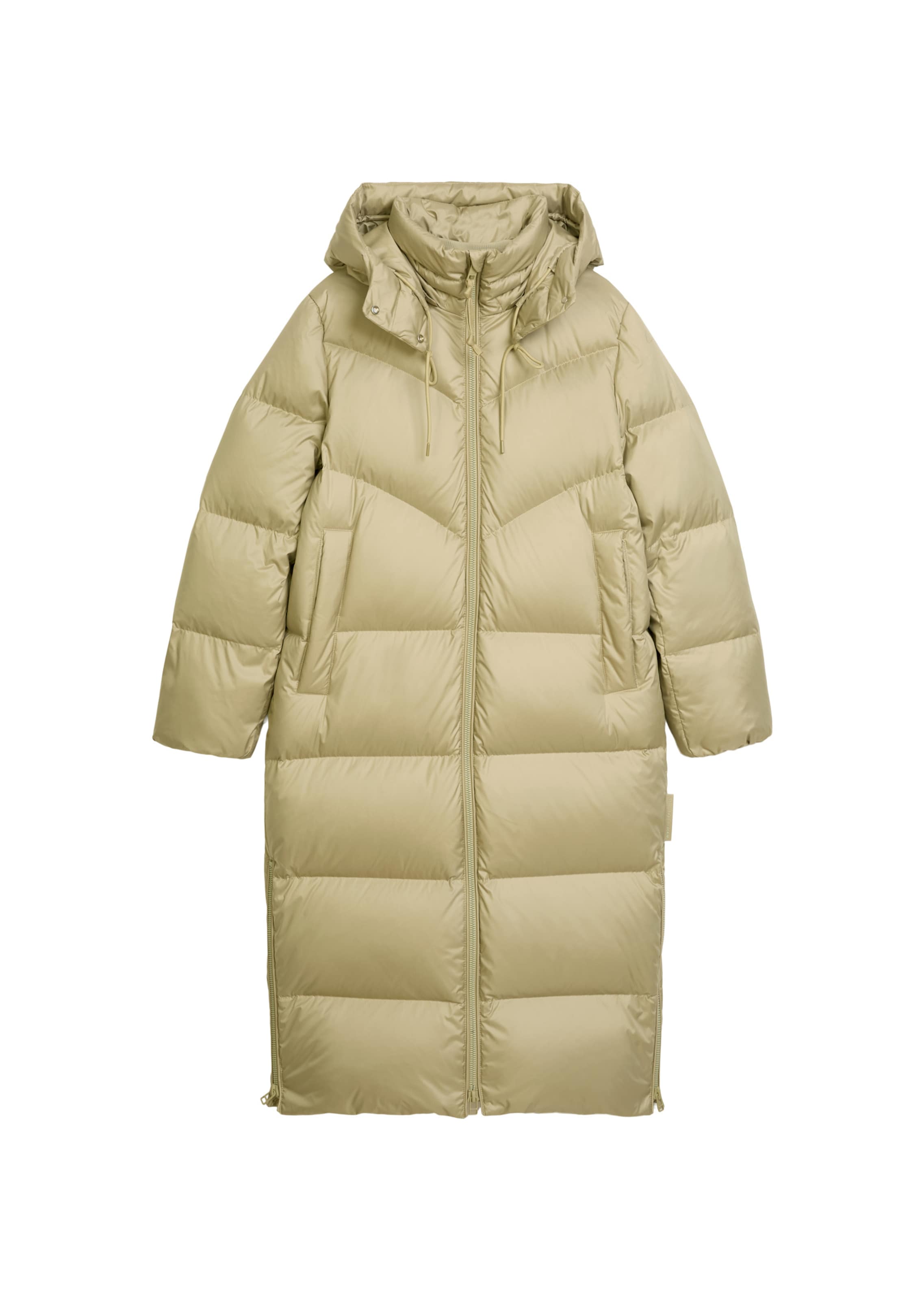 Marc O'Polo DENIM Wintermantel in Geel: voorkant