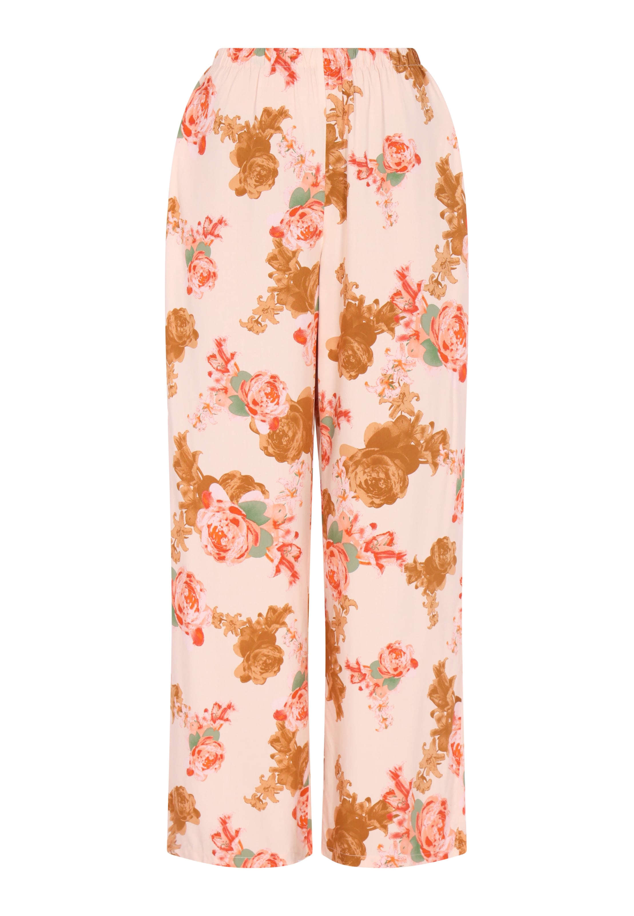 Usha Παντελόνι σε μπεζ: μπροστά