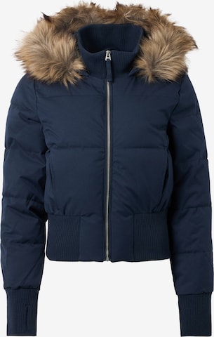 HOLLISTER Talvitakki värissä sininen: etupuoli