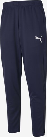 Regular Pantalon de sport PUMA en bleu : devant