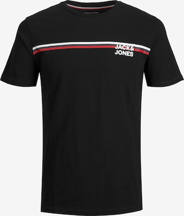 JACK & JONES Tričko 'Atlas' – černá: přední strana