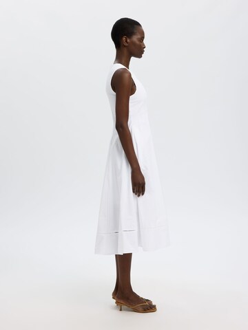 Robe SELECTED en blanc