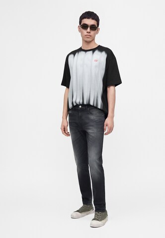 DIESEL Slimfit Τζιν '2019 D-STRUKT' σε μαύρο