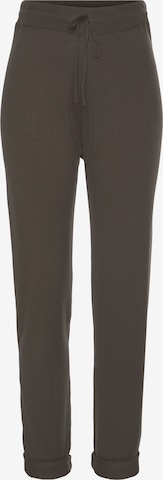 LASCANA Pants in Brown: front