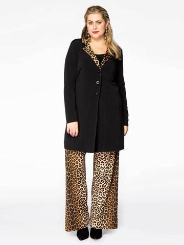 Yoek Blazer 'LEOPARD' in Black