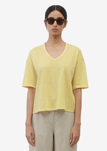 Marc O'Polo Shirt in Yellow: front