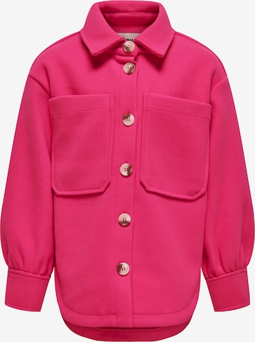 KIDS ONLY Between-season jacket 'WEMBLEY' in Pink: front