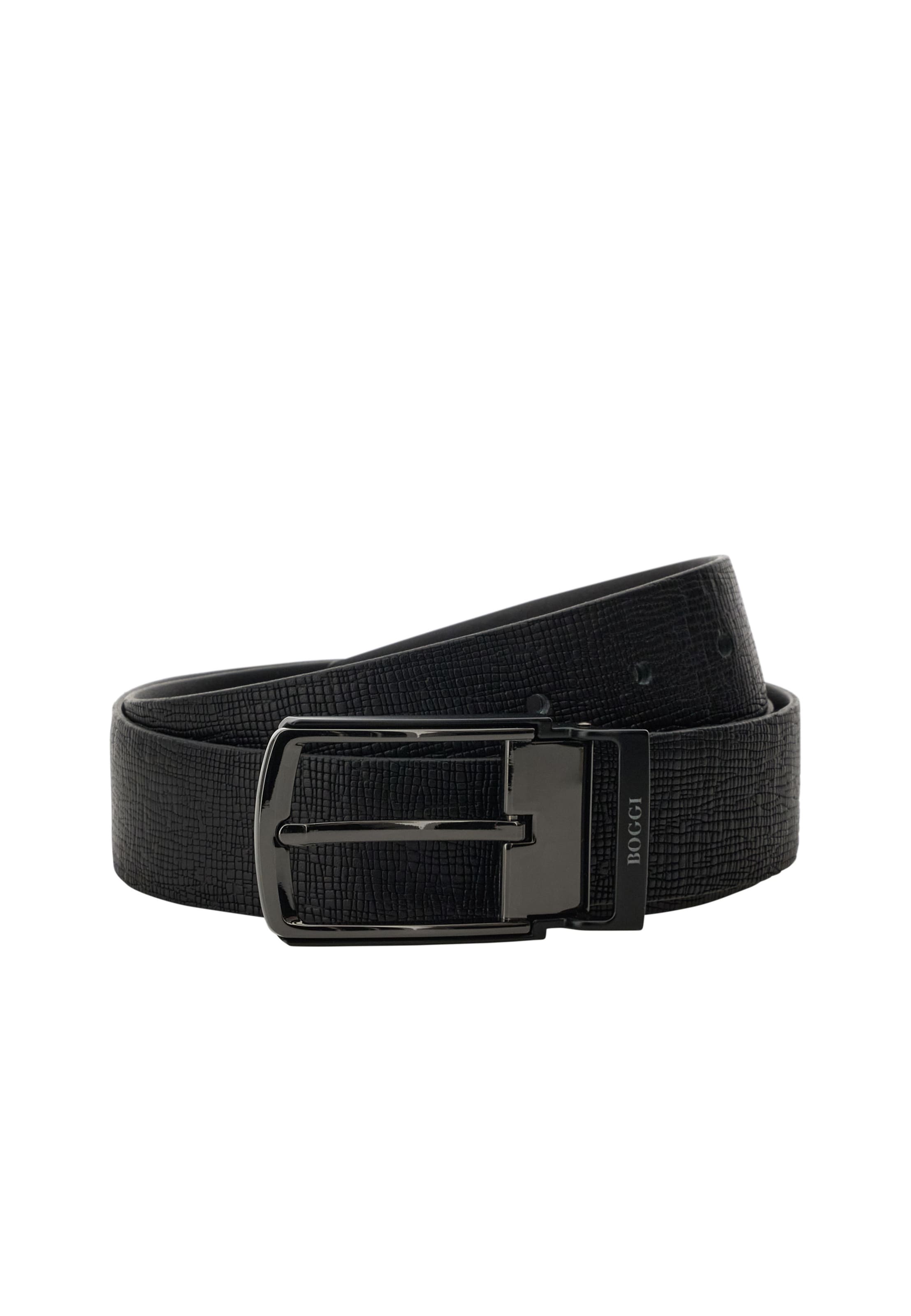 Boggi Milano Belt in Black, Item view