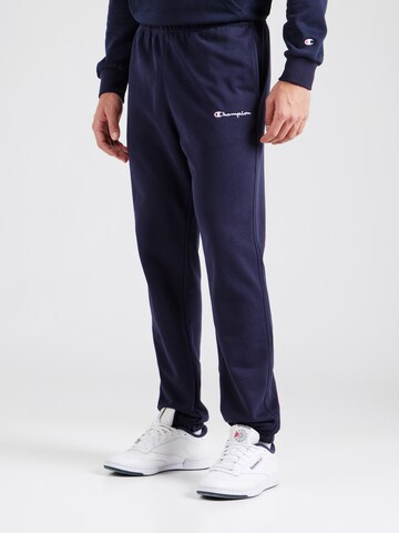 Champion Authentic Athletic Apparel Конический (Tapered) Штаны в Синий: спереди