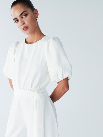 BWLDR Jumpsuit 'Laney' i vit