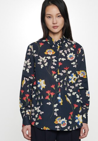 SEIDENSTICKER Blouse in Blauw: voorkant
