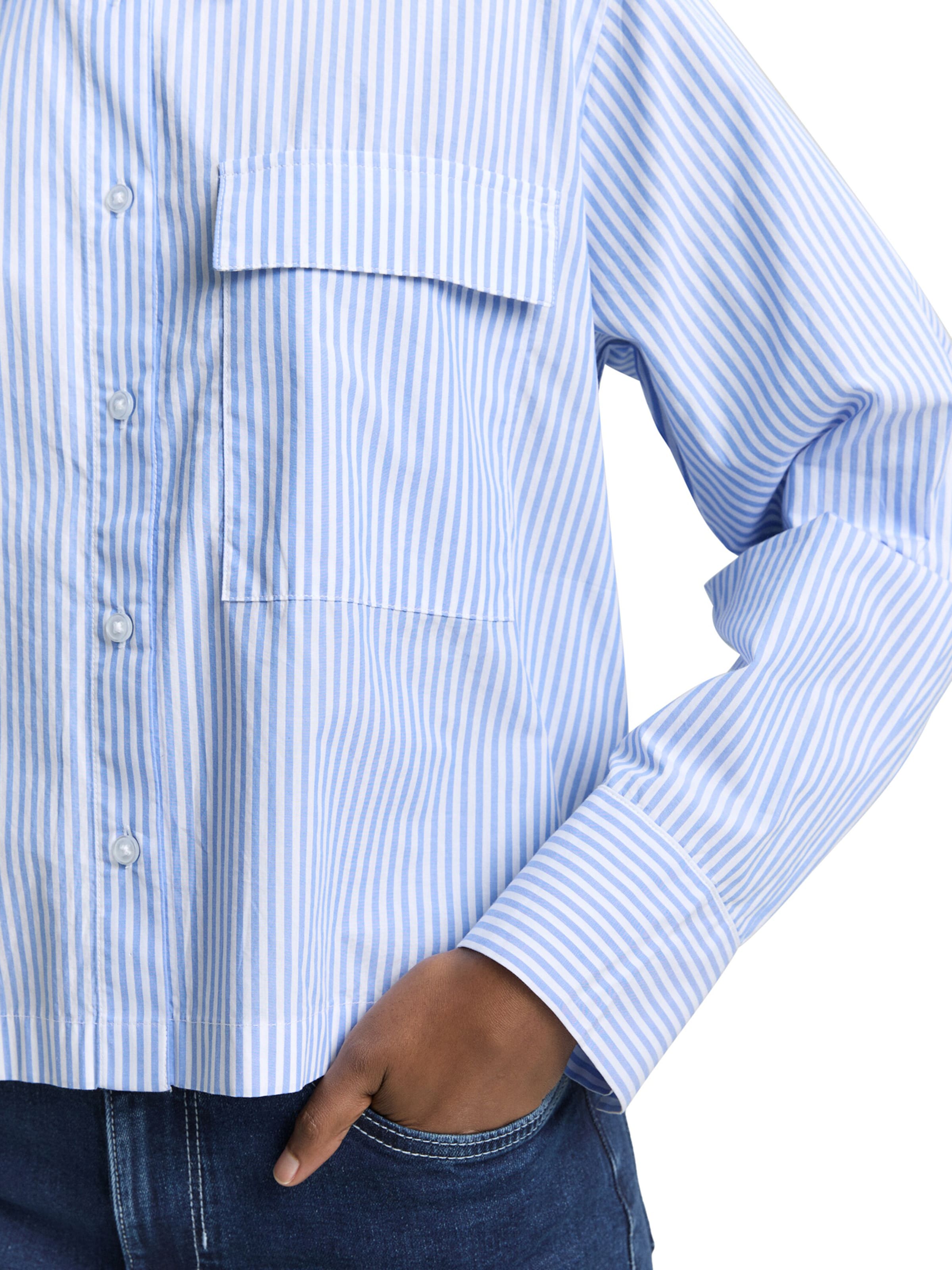 TOM TAILOR DENIM Μπλούζα σε μπλε